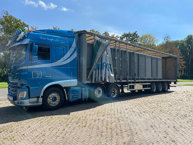 Tautliner-Kooiaaptrailers